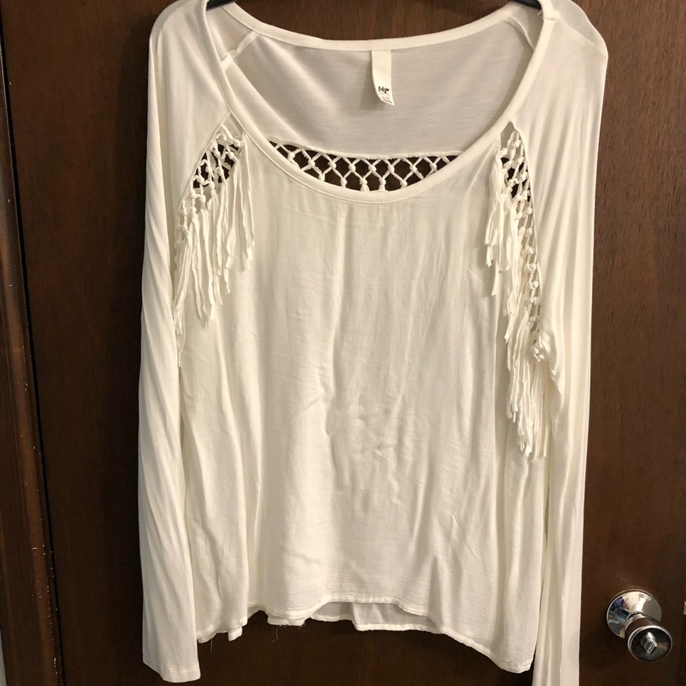 Comfortable white blouse
